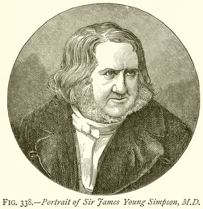 Porträt von Sir James Young Simpson, M.D. von English School