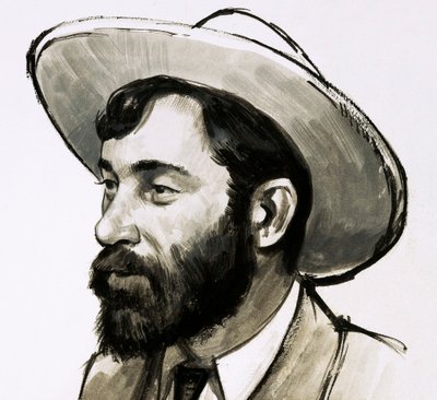 Porträt von "Soapy" Smith von English School