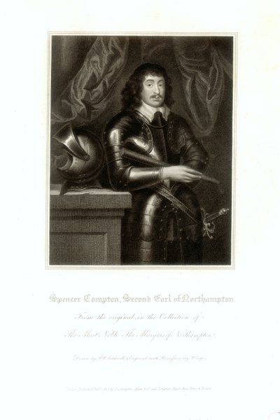 Porträt von Spencer Compton, 2. Earl of Northampton von English School
