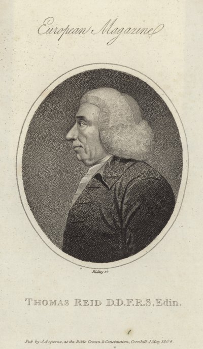 Porträt von Thomas Reid von English School