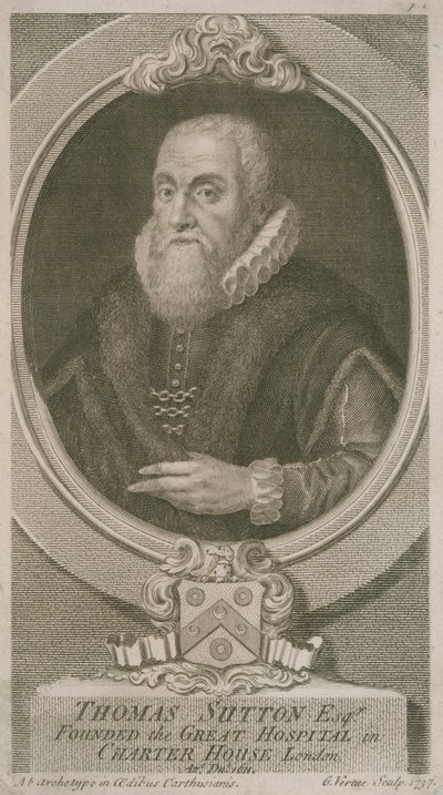 Porträt von Thomas Sutton von English School