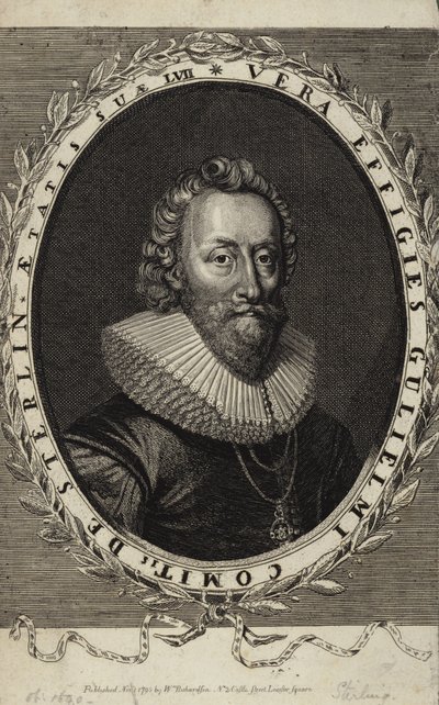 Porträt von William Alexander, Earl of Stirling von English School