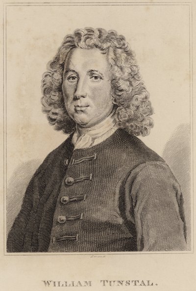Porträt von William Tunstal von English School