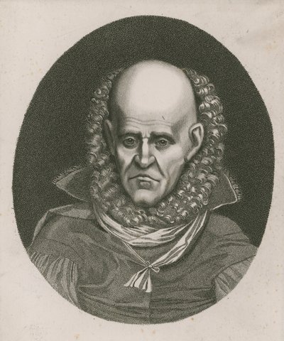 Porträt eines Wahnsinnigen von English School