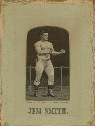 Porträt des Boxers Jem Smith von English School