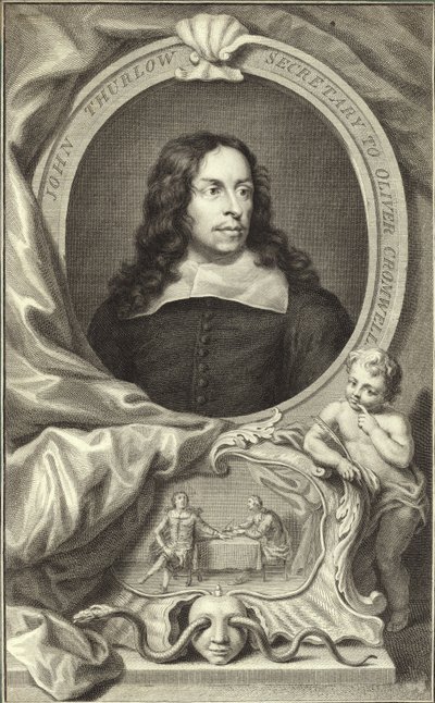 Porträt von John Thurloe von English School