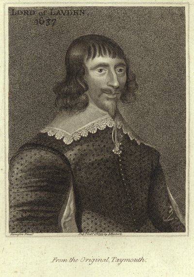 Porträt des Lords von Lavden von English School