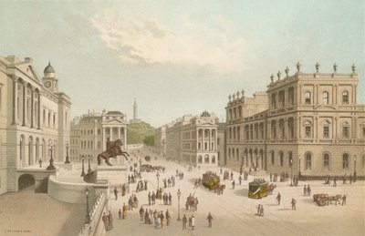 Postamt, Register House und Calton Hill - Edinburgh von English School