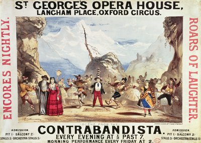 Plakat, das das St. George