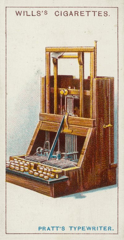 Pratts Schreibmaschine von English School