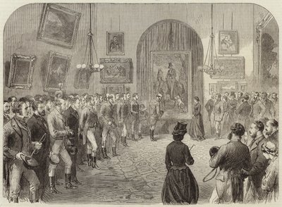 Präsentation an die Gräfin von Yarborough von English School