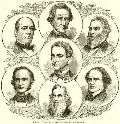 Präsident Lincolns erstes Kabinett von English School