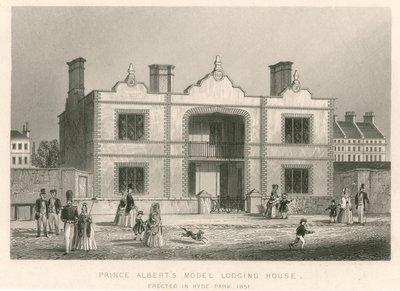 Prinz Alberts Modell-Wohnhaus, Große Ausstellung, 1851 von English School