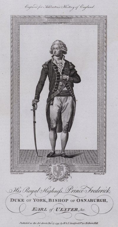 Prinz Friedrich, Herzog von York von English School