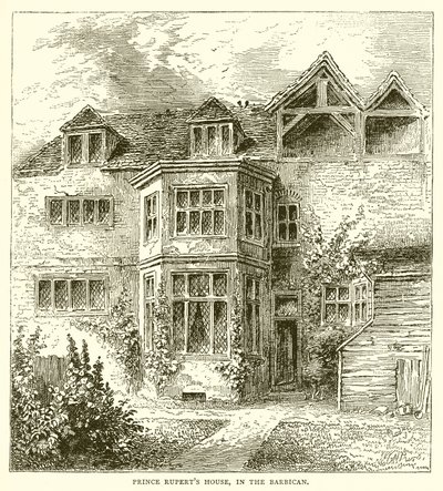 Prince Ruperts Haus im Barbican von English School