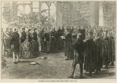 Prinzessin Louisa eröffnet die neue Halle des Inner Temple von English School