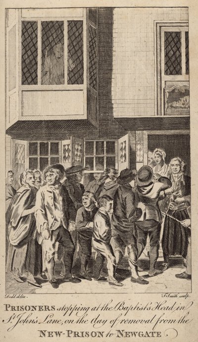 Gefangene halten am Baptists Head in St. John