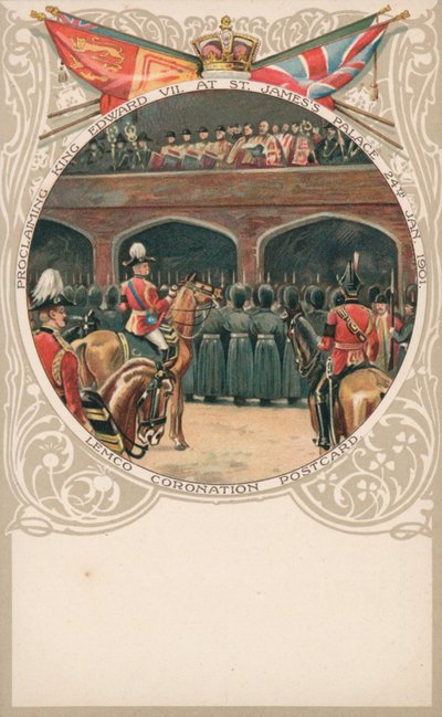Proklamation von König Edward VII. im St. James