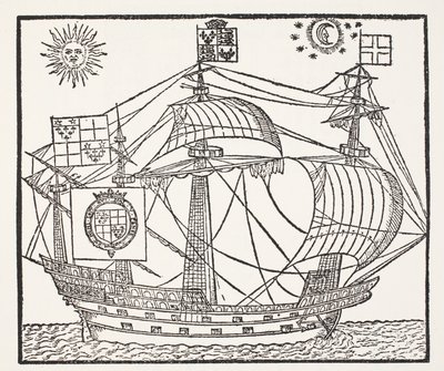 Ewige Prognostikation von L. & T. Digges, gedruckt von T. Marshe, London, 1576 von English School