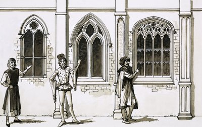 Entwicklung der gotischen Architektur von English School