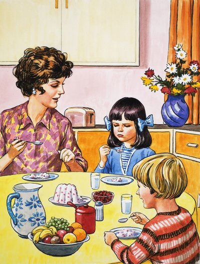 Pudding von English School