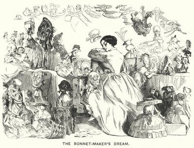 Der Traum des Hutmachers (Stich) von English School