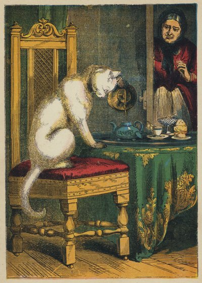 Die Katze macht Tee von English School