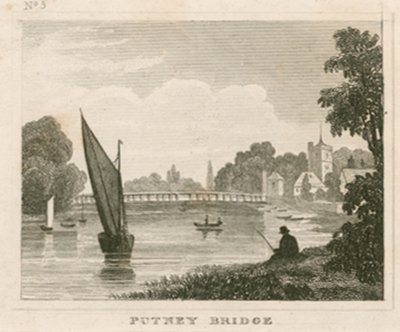Putney-Brücke, London von English School