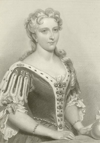 Königin Caroline, Gemahlin von König Georg II. von English School