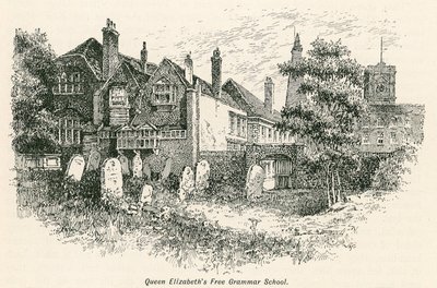 Queen Elizabeths Freie Grammatikschule, St. Saviours, Southwark von English School