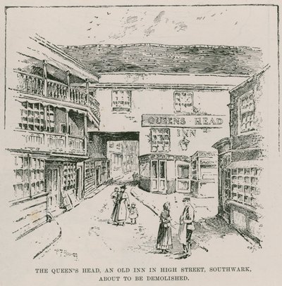 Queens Head, Southwark von English School