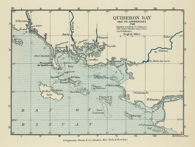 Quiberon-Bucht und ihre Zugänge von English School