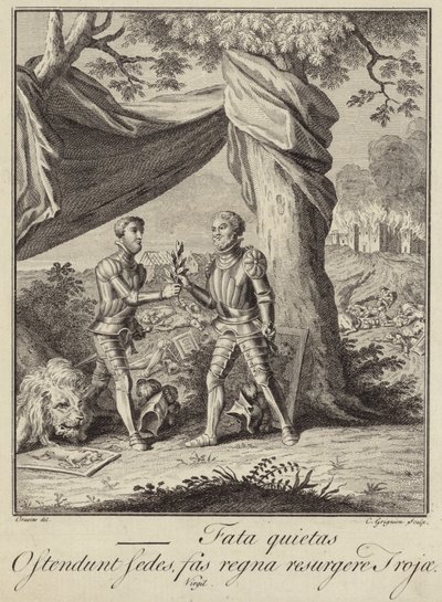 Zitat aus der Aeneis von English School