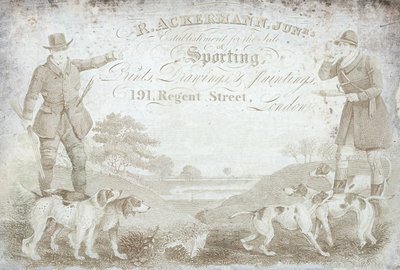 R. Ackermann, Junior, 191 Regent Street, Visitenkarte von English School