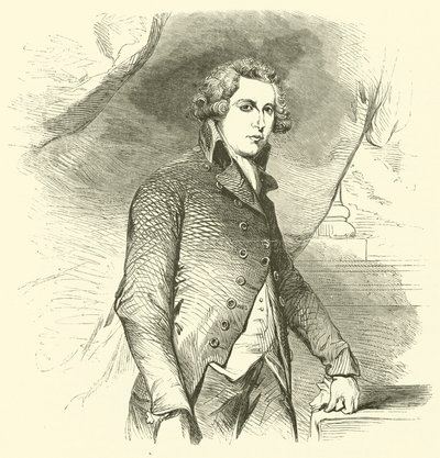 R B Sheridan (Gravur) von English School