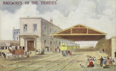 Eisenbahnbüro, Liverpool von English School