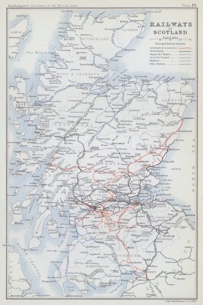 Eisenbahnen von Schottland von English School