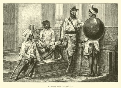 Rajputs aus Rajputana von English School