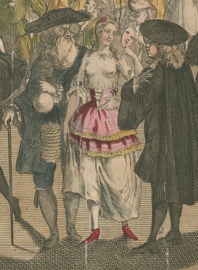 Ranelagh Gardens. Maskerade für den venezianischen Botschafter, 1749 von English School