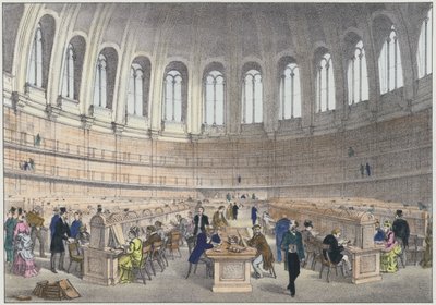 Lesesaal im British Museum, London von English School