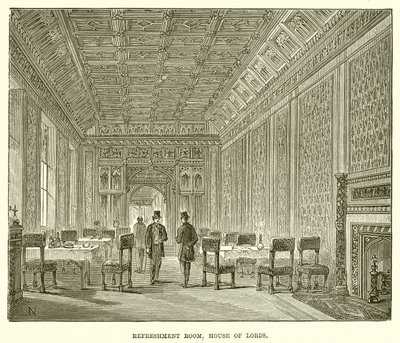 Erfrischungsraum, House of Lords von English School