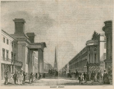 Regent Street, London von English School