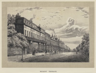 Regent Terrace (Stich) von English School