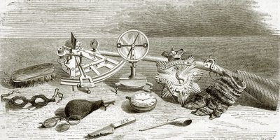 Relikte der Franklin-Expedition von English School