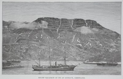 Rettungsgeschwader von 1884 in Godhavn, Grönland von English School