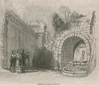 Wiedereröffnung des Kolosseums, Regents Park: Tempel des Apollo Epicurus von English School