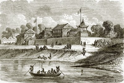 Residenz der französischen und englischen Botschafter in Tien-Tsin von English School