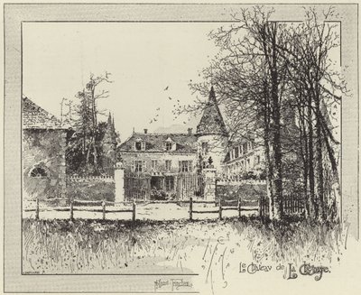 Residenz des verstorbenen M. Ferdinand de Lesseps von English School