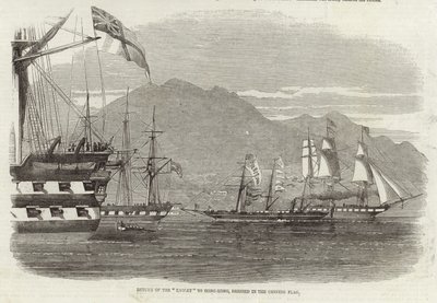 Rückkehr der Eaglet nach Hongkong von English School