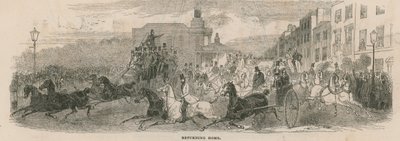 Heimkehr nach Epsom: Kennington Turnpike von English School